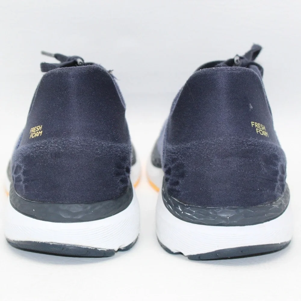 New Balance Fresh‎ Foam 860 v11 Navy Blue Orange Kids Running Shoes Size 5
